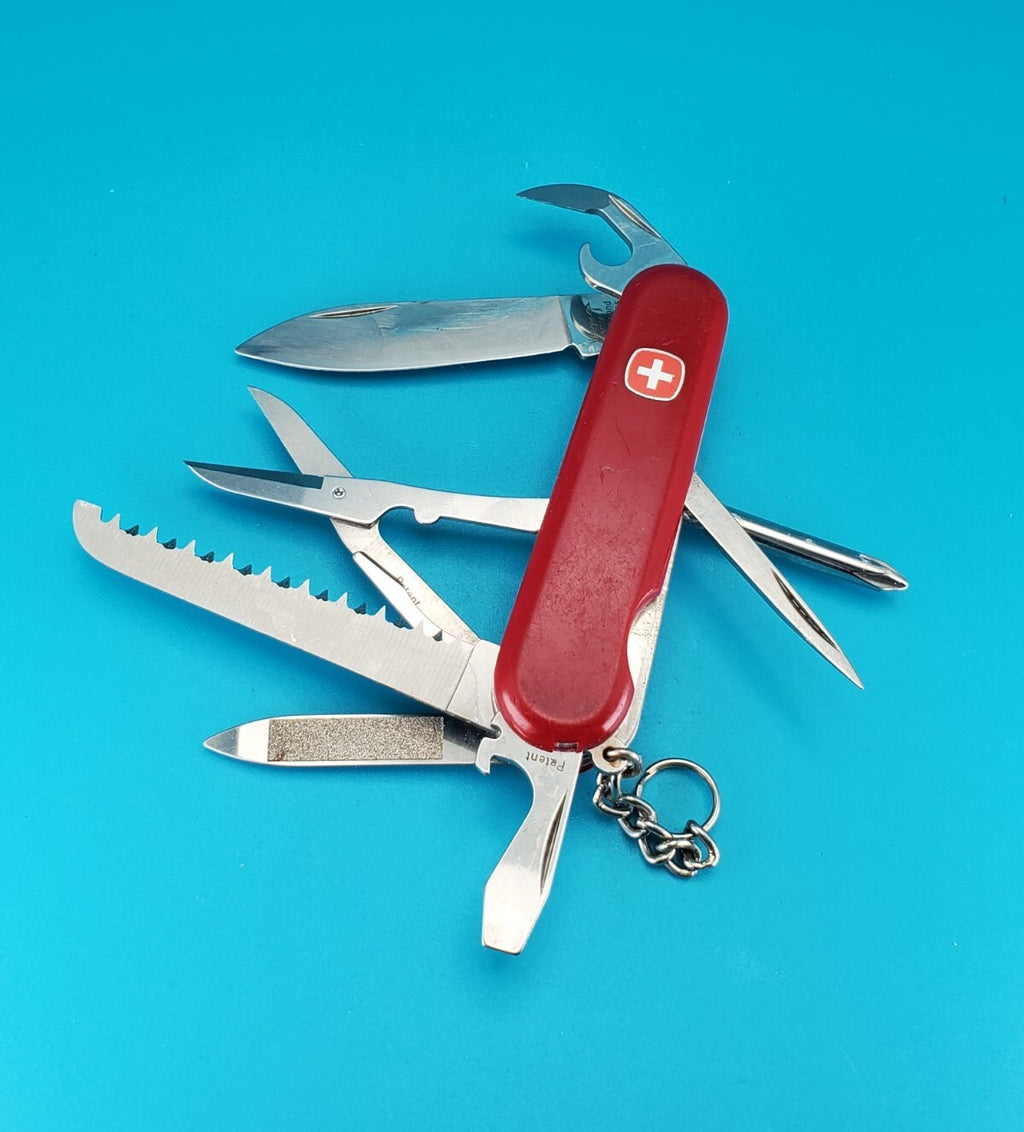 Wenger Handyman Red Swiss Army Knife Multi Tool!