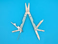 Custom Leatherman Micra Multi-Tool, Knife, Scissors, Key Ring, Teal! *SUNSHINE*