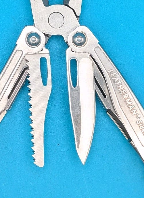 Leatherman Sidekick Multi-Tool, Knife, Pliers, Saw, Stainless! With Sheath!