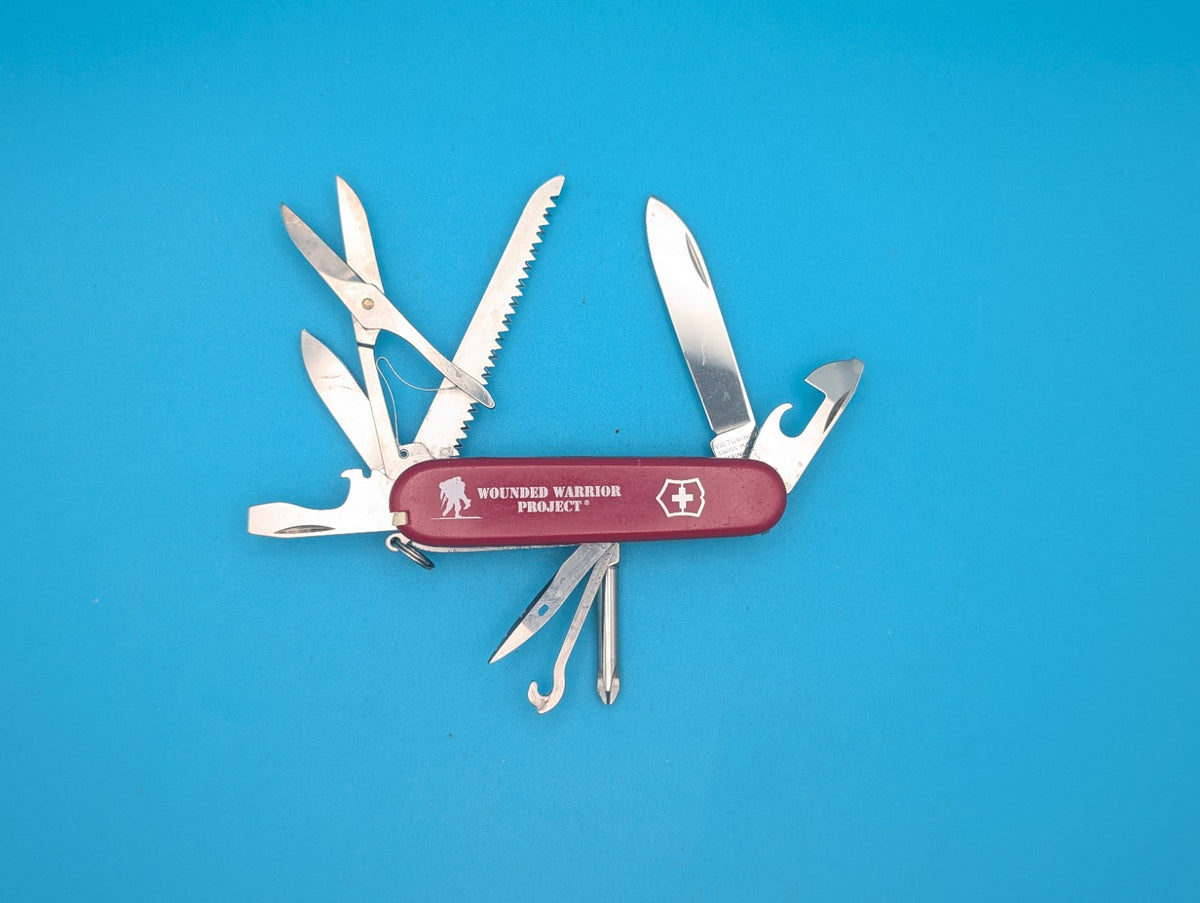 Victorinox Fieldmaster 91mm Swiss Army Knife! Wounded Warrior Project!