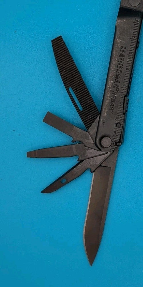 Leatherman Rebar Multi-Tool! Free Shipping! BLACK OXIDE! *2023 GRANT VALENTINE*