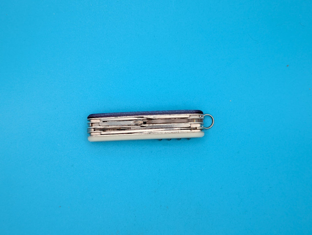 CUSTOM VICTORINOX EXPLORER NEBULA SPACE GLOW SWISS ARMY KNIFE MULTI TOOL! 91mm