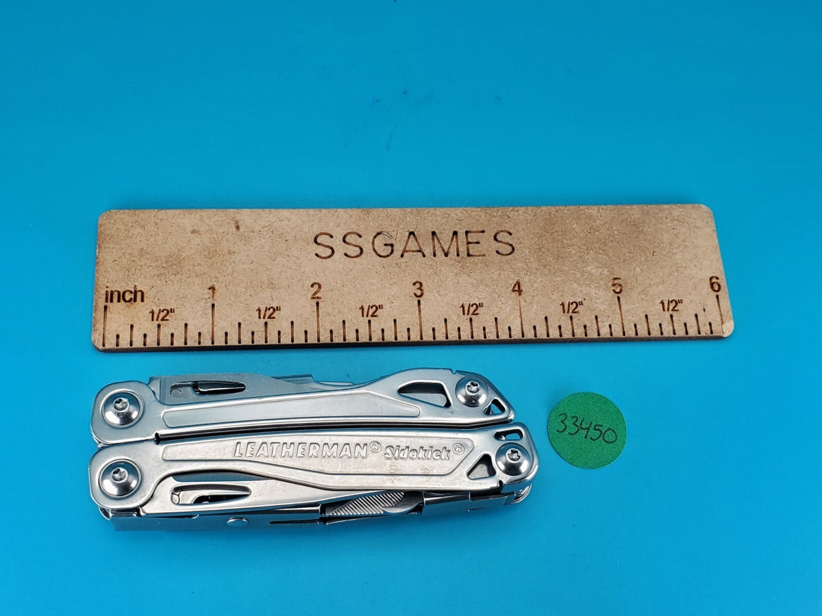 Leatherman Sidekick Multi-Tool, Knife, Pliers, Saw, Stainless!