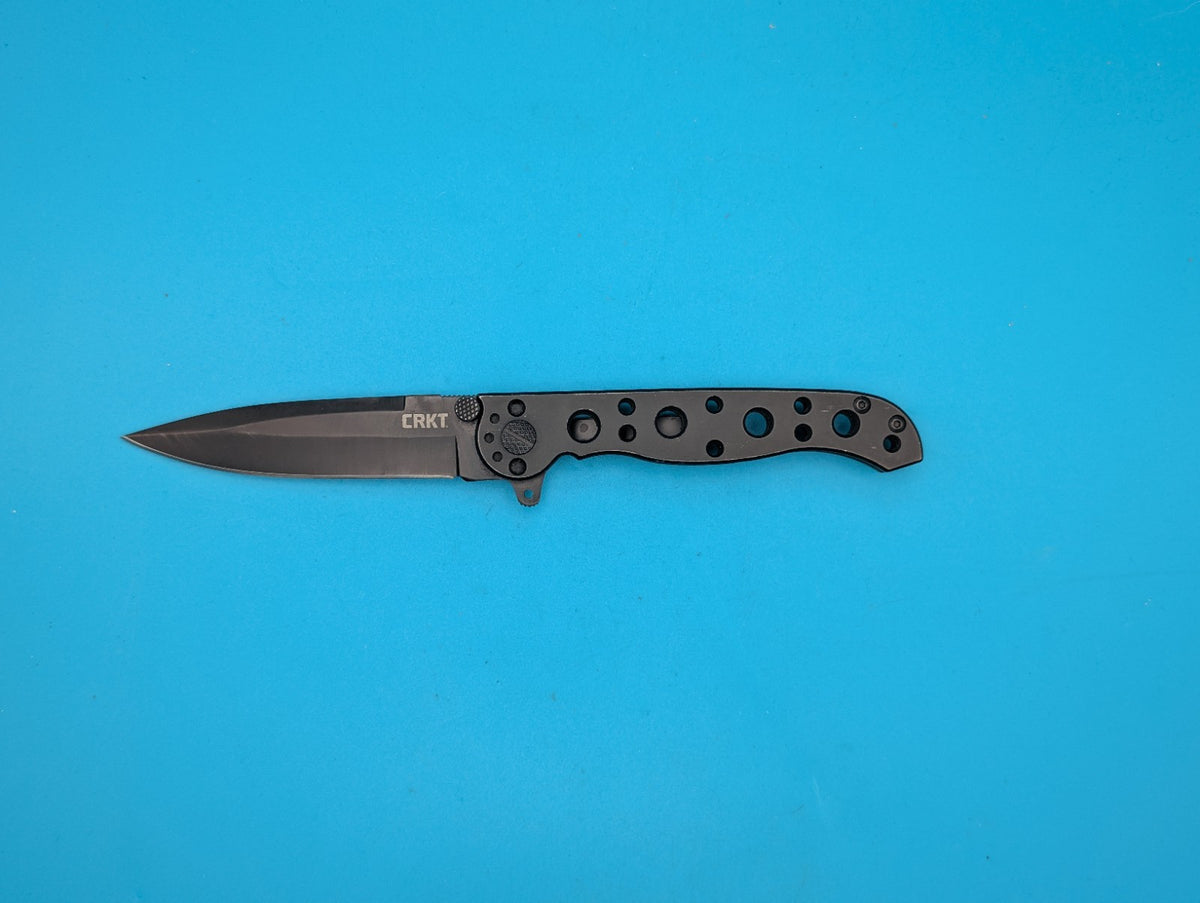CRKT M16-01KS Carson Design Frame Lock Plain Edge Black Pocket Knife!!!