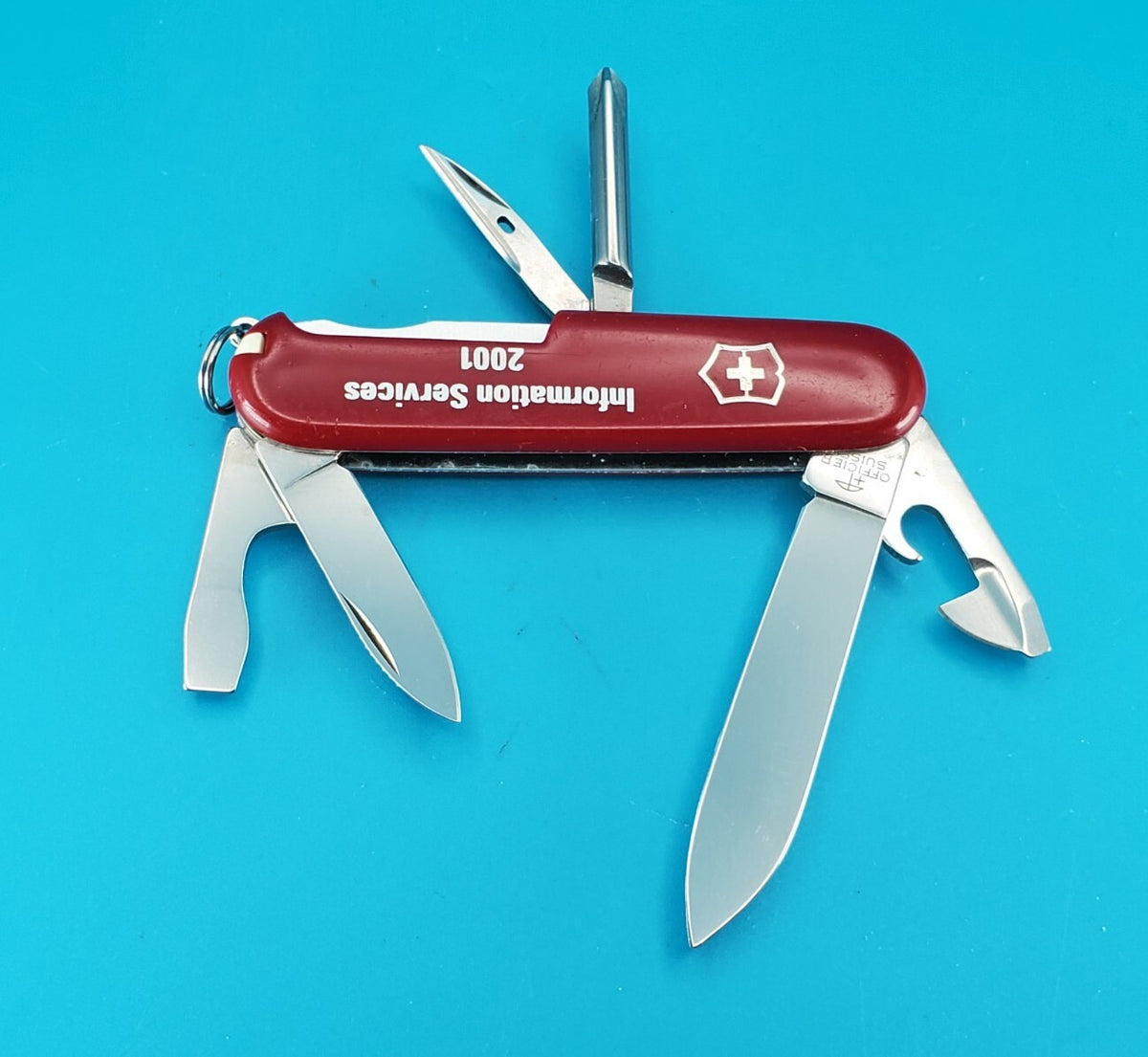 Victorinox Tinker Swiss Army Knife Red Multi Tool, "Sprint"