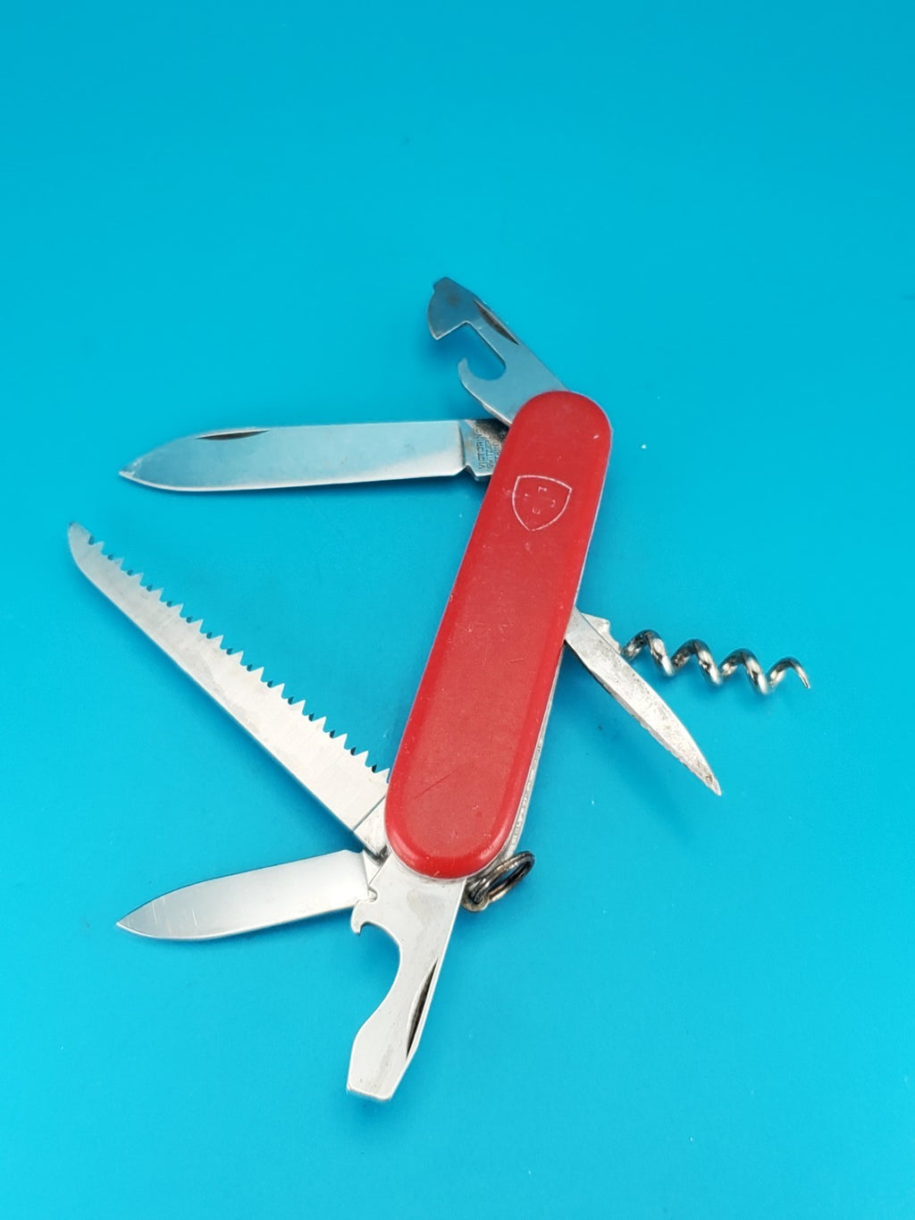 Victorinox Economy Camper Red Swiss Army Knife Multi Tool!