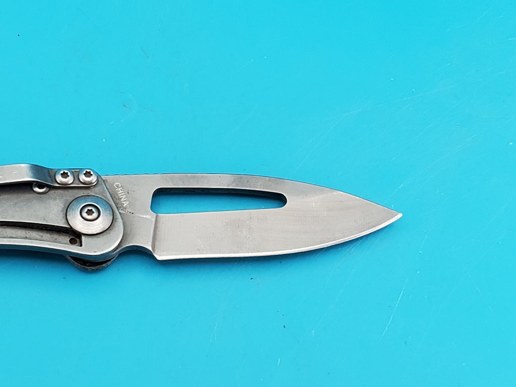 Buck 818 Apex Carbon Fiber Handle Folding Pocket Knife! RARE!
