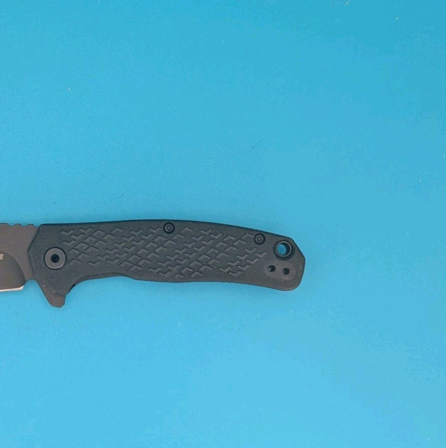 Kershaw Knives Conduit Liner Lock 1407 Black GFN Stainless Pocket Knife!