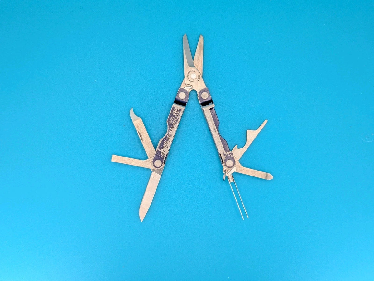 Leatherman Micra Multi-Tool Knife Scissors Key Ring! MIXED COLORS! LOT OF 5!