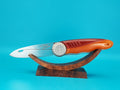 RARE FLORINOX FRANCE LE KOOTO DESIGN BY BARRE WHEEL OPENER LINERLOCK KNIFE!