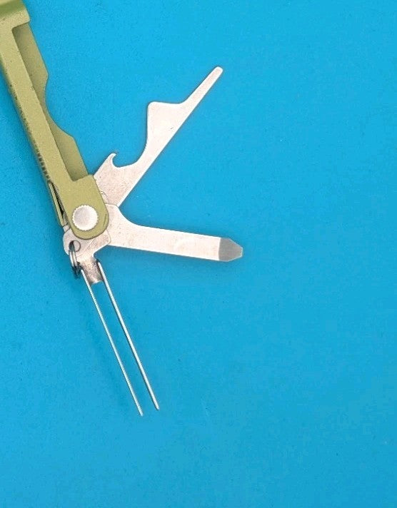 Leatherman Micra Multi-Tool, Knife, Scissors, Key Ring, Lime Green!