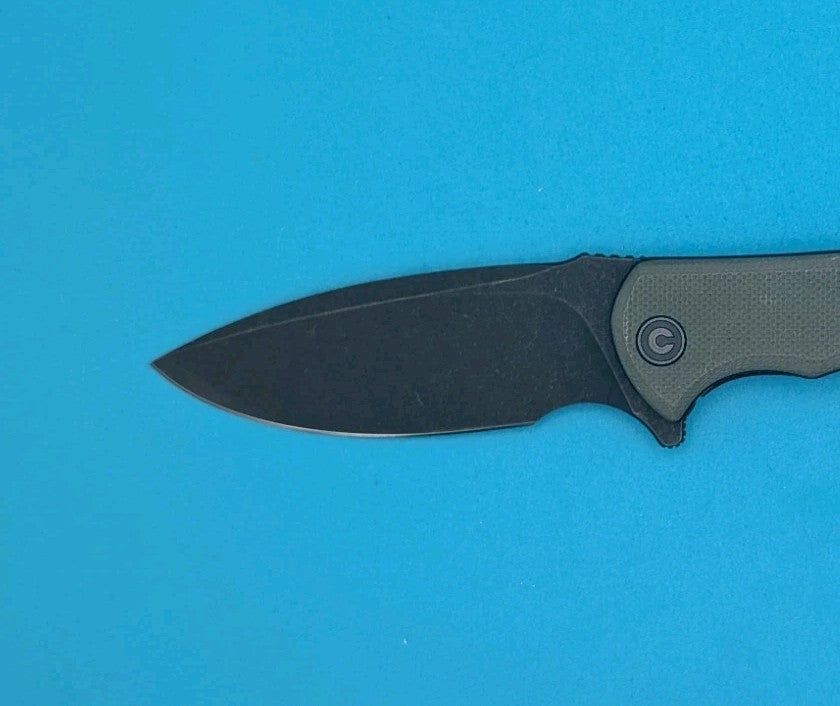 Civivi Mini Praxis Liner Lock Folding Knife 3" D2 Steel Blade Green G10 Handle