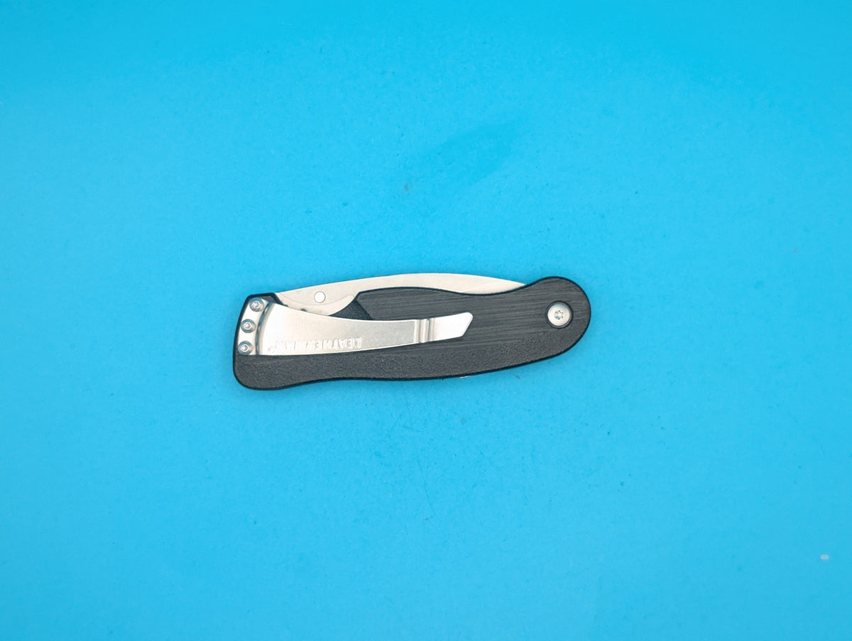 Leatherman Crater C33 Plain Edge Pocket Knife! Black!