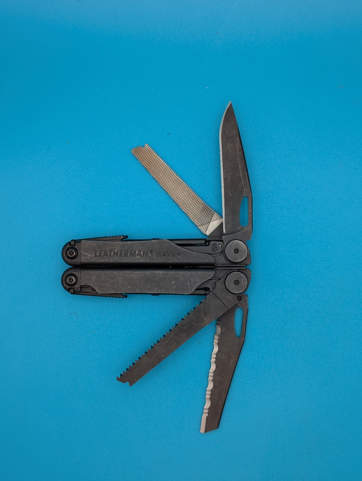 Leatherman Wave Plus + Multi-Tool! FAST SHIPPING! BLACK OXIDE!