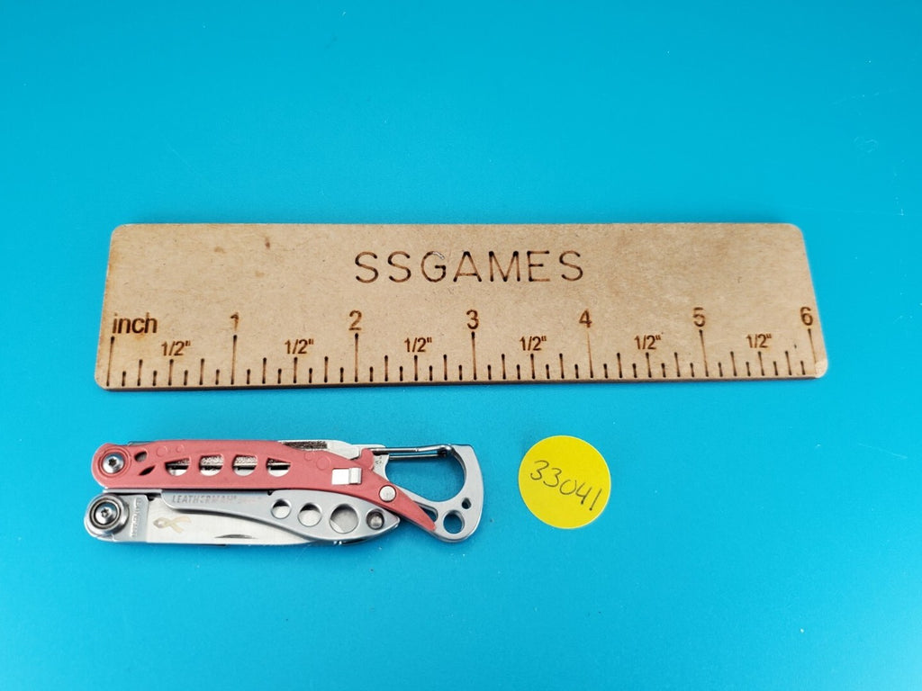 Rare Early Retired PINK Leatherman Style CS Multitool, Cancer Foundation
