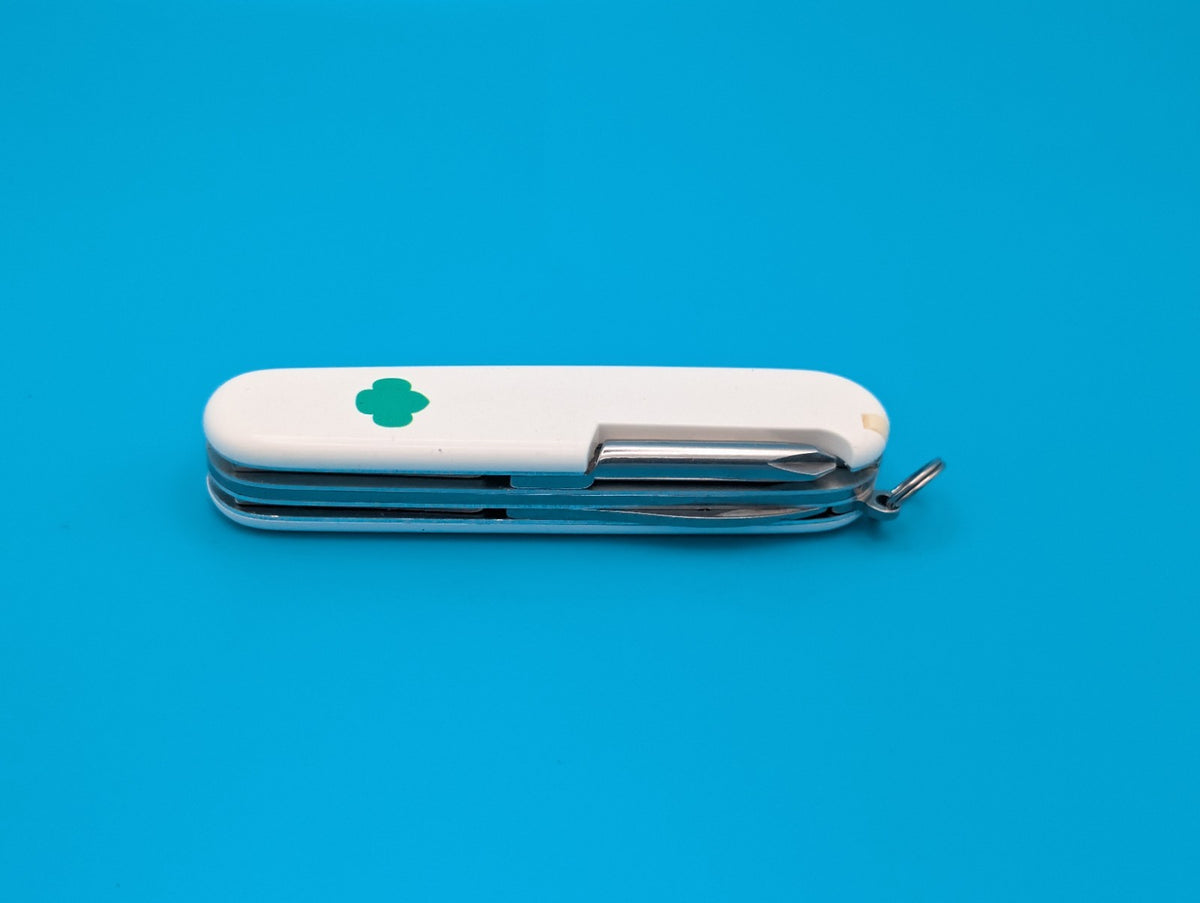 Victorinox Hiker White Swiss Army Knife Multi Tool!