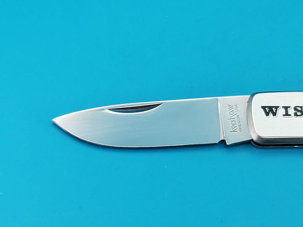 Wisconsin Badger Kershaw  Kai Lockback Folding Knife 5200 Japan ( G. HARBOUR)