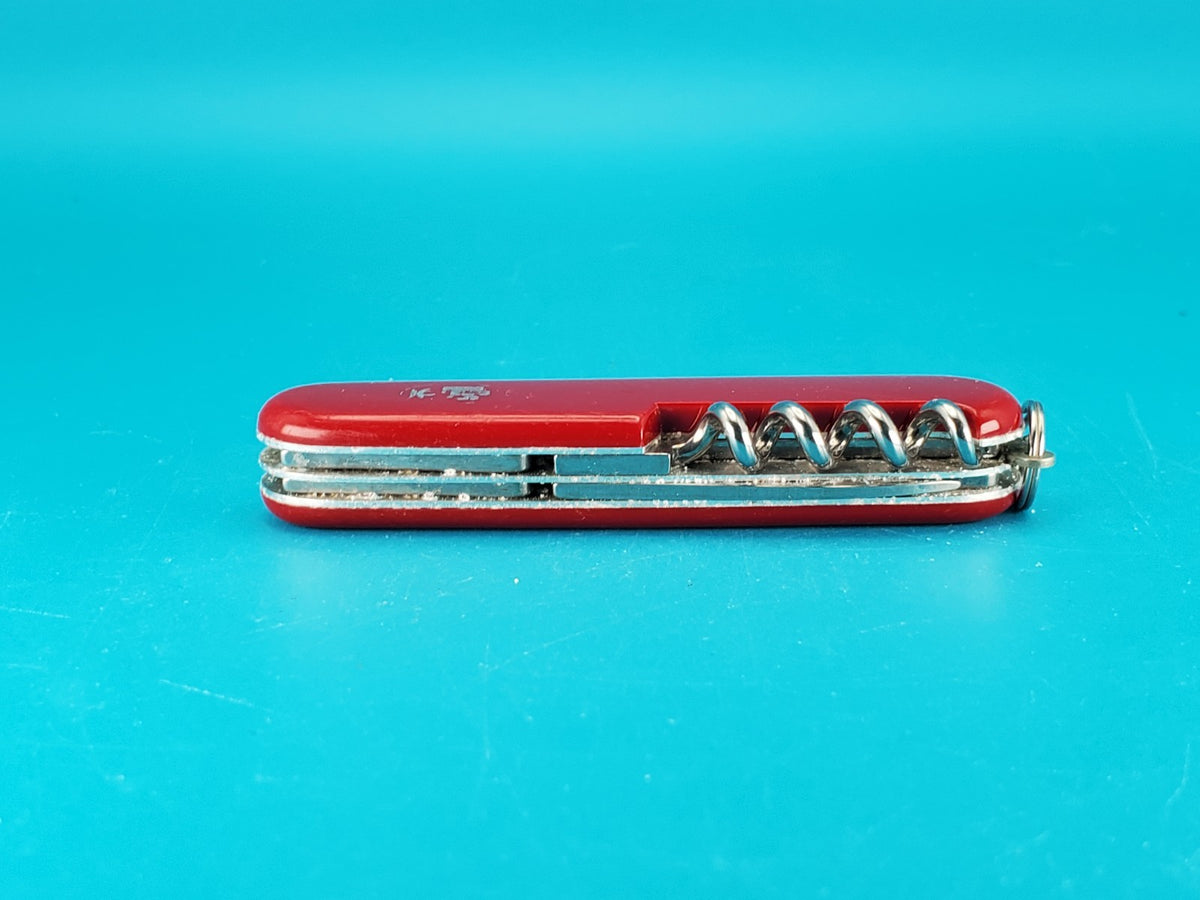 Vintage Victorinox Economy Recruit Swiss Army Knife Multi Tool, 84mm