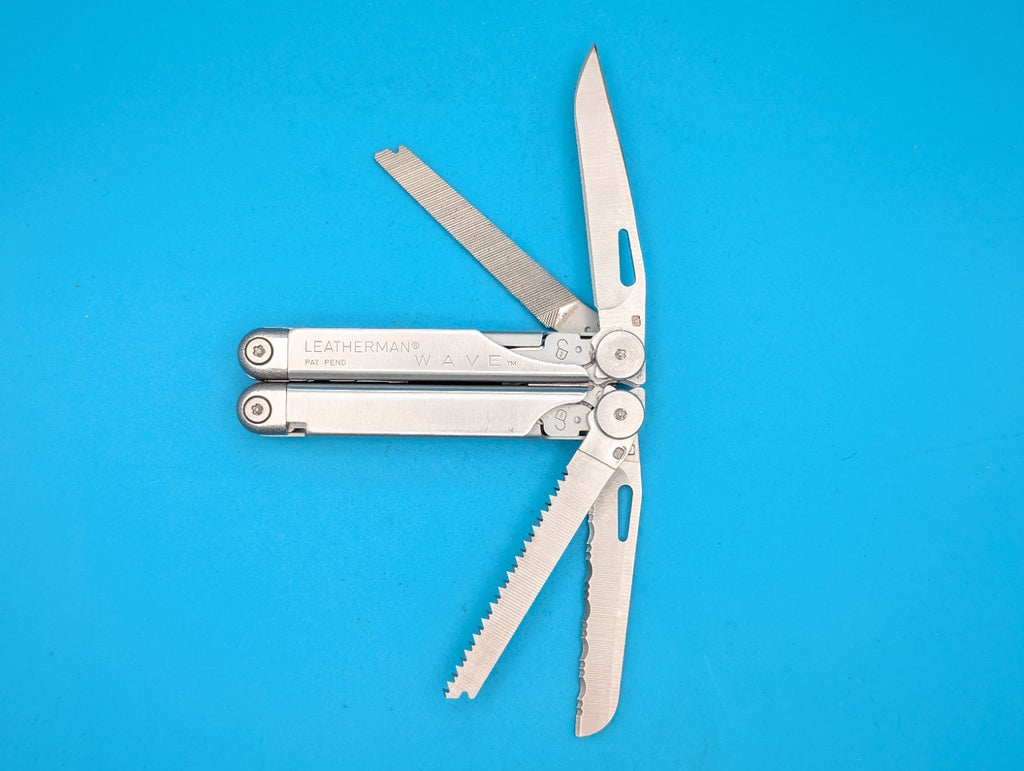 Leatherman Wave Original Vintage Retired, Dated 0300 (Mar, 2000) with Sheath