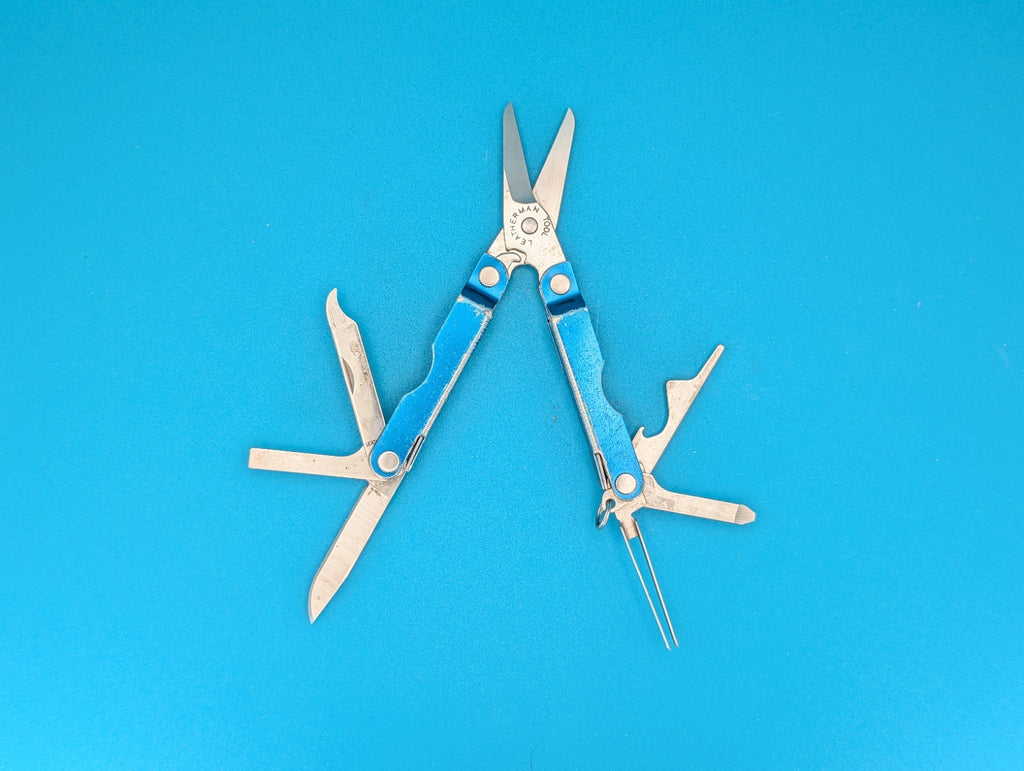 Leatherman Micra Multi-Tool Knife Scissors Key Ring! MIXED COLORS! LOT OF 5!