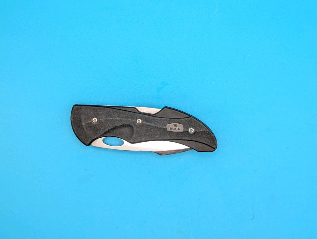 Buck Knife USA Fluid 289 Discontinued Drop Point 3” 420HC Satin Mid-Lockback!