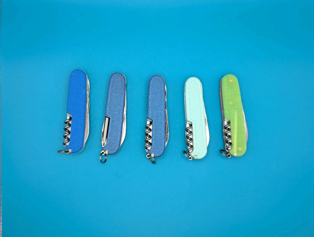 Custom Victorinox Variety Mix Swiss Army Knife Multi Tool! LOT OF 5!