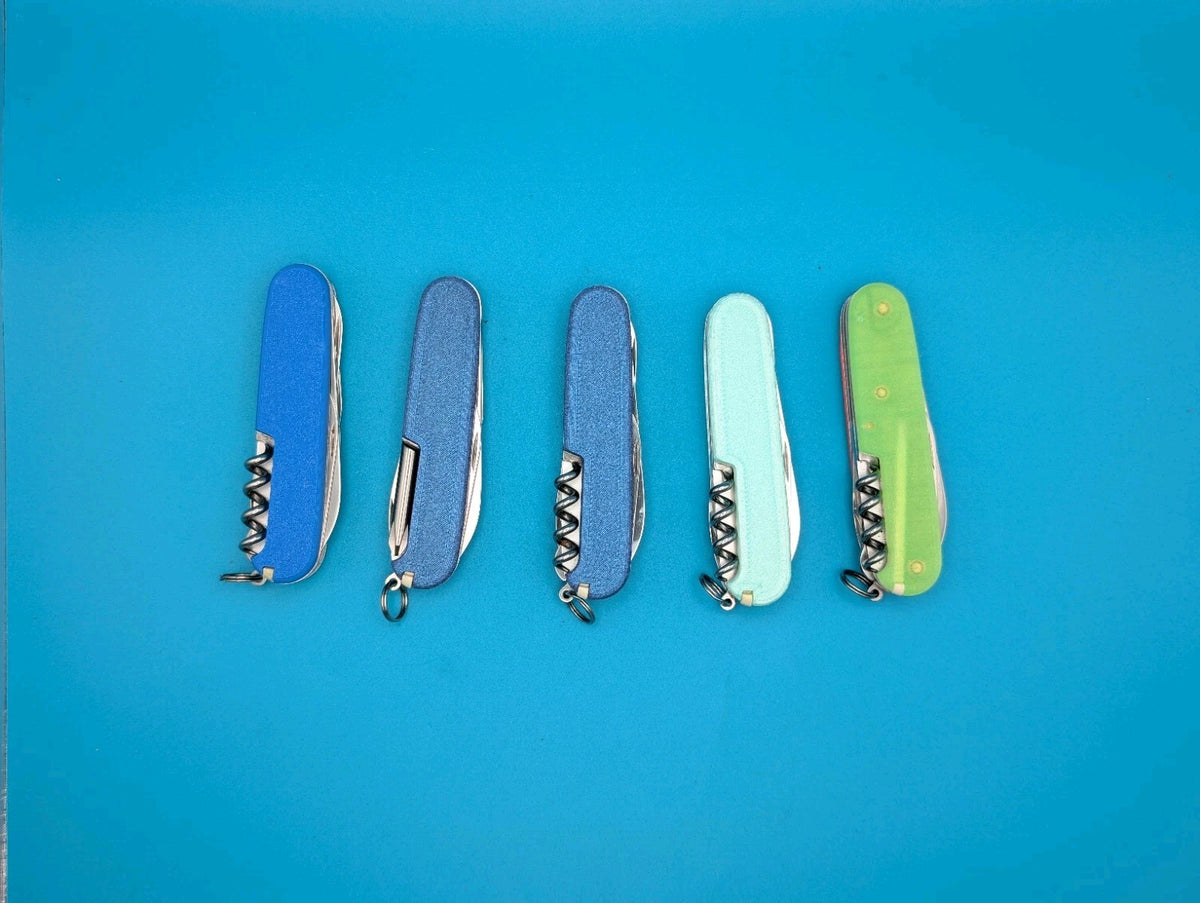 Custom Victorinox Variety Mix Swiss Army Knife Multi Tool! LOT OF 5!