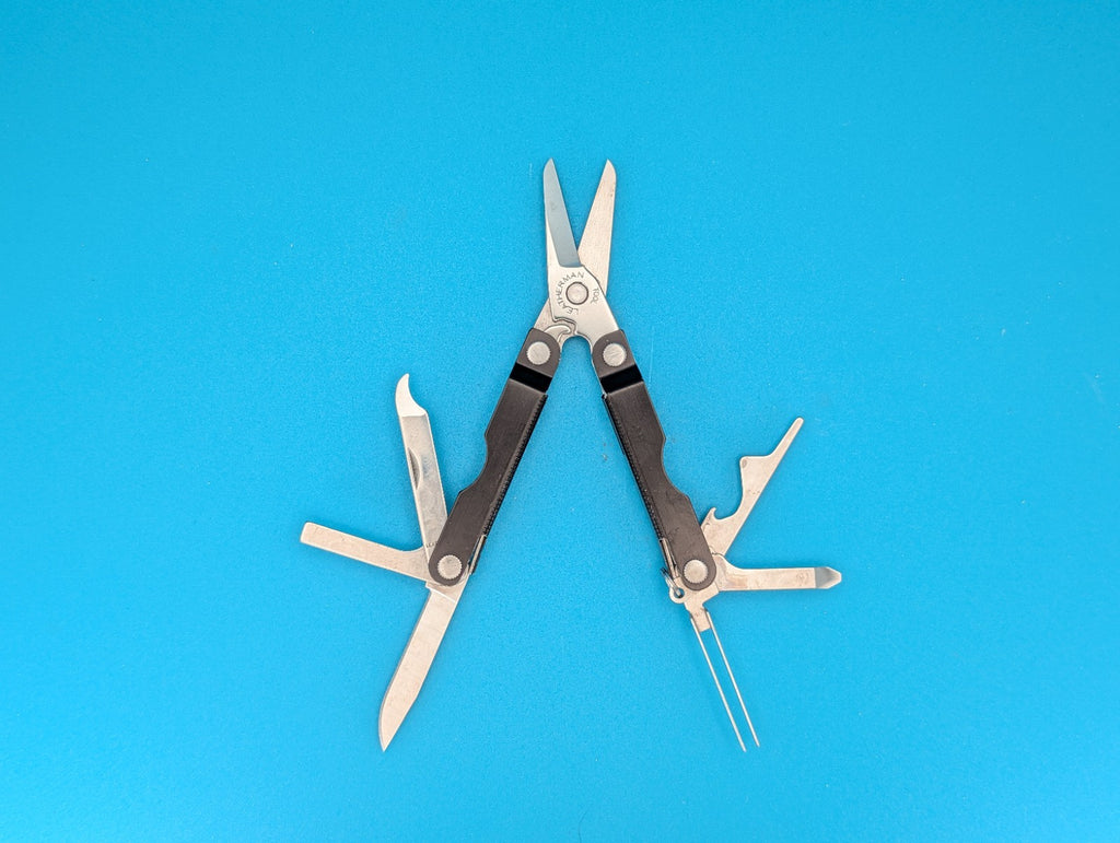 Leatherman Micra Multi-Tool Knife Scissors Key Ring! MIXED COLORS! LOT OF 5!