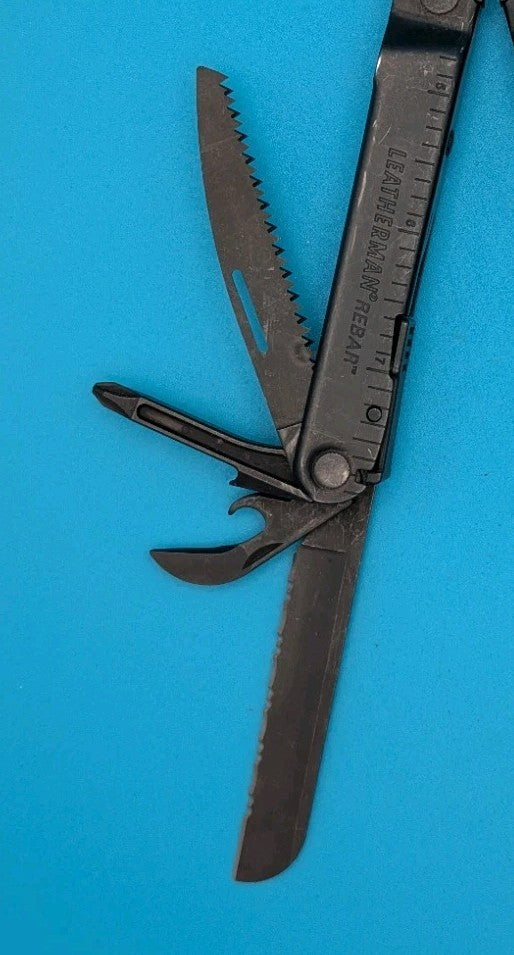 Leatherman Rebar Multi-Tool! BLACK OXIDE! WITH SHEATH!