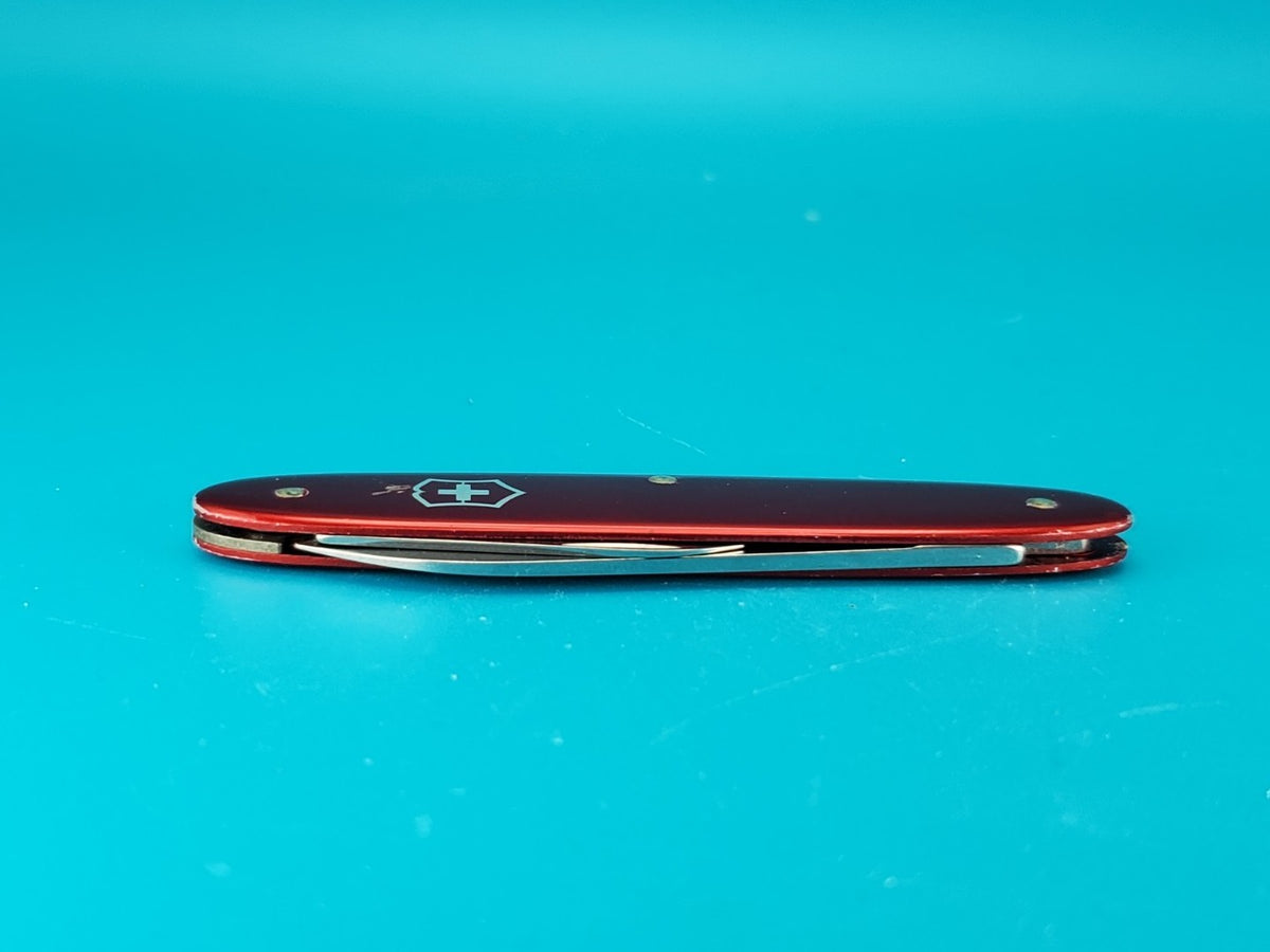 Victorinox Secretary 84mm Red Smooth Alox Swiss Army Knife Multi Tool! *CRYOVAC*