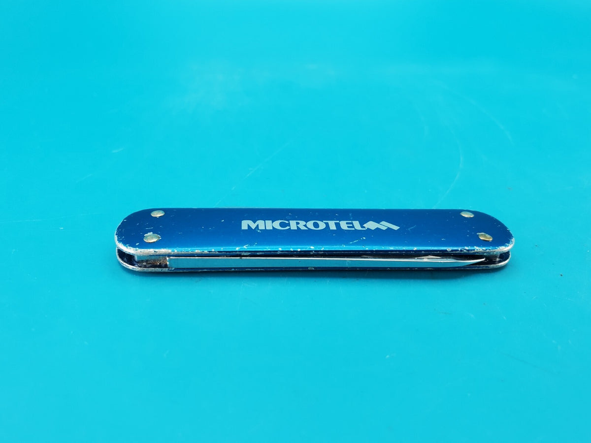 Victorinox 74MM Escort Smooth Blue Alox Swiss Army Knife Multi Tool!