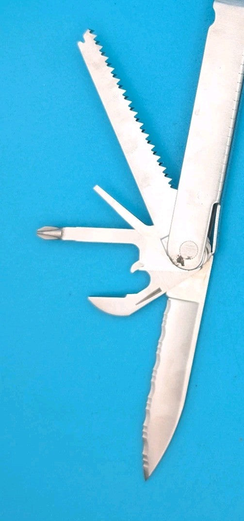 LEATHERMAN Super TOOL Multi Function Tool PLIERS, Stainless! 08/00 DATE