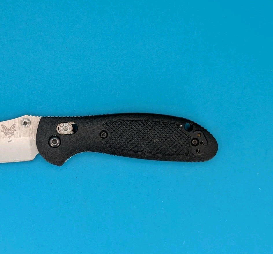 Benchmade Mini Griptilian 556 Black Handles 2.91" 154cm  Drop Point Pocket Knife