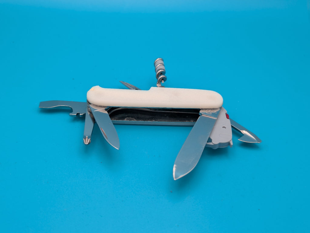 Custom Victorinox Spartan Lite Swiss Army Knife Multi Tool! Glow in the Dark!