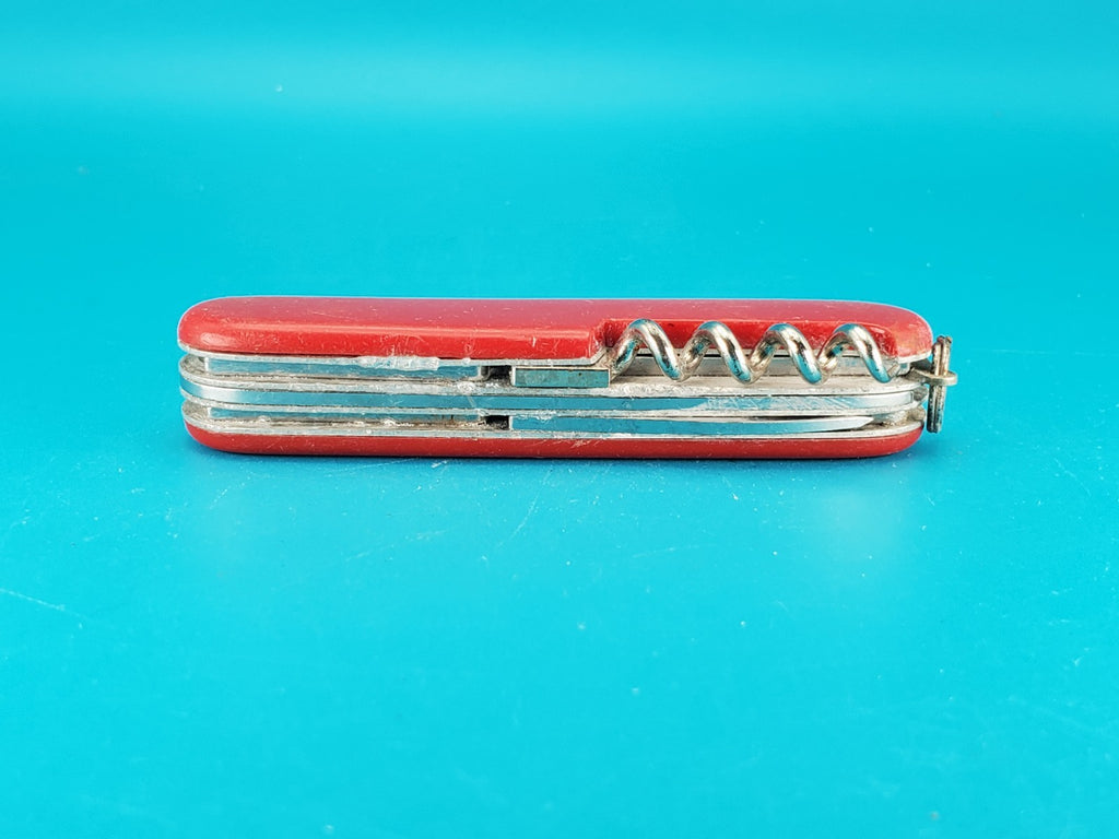 Victorinox Economy Camper Red Swiss Army Knife Multi Tool!
