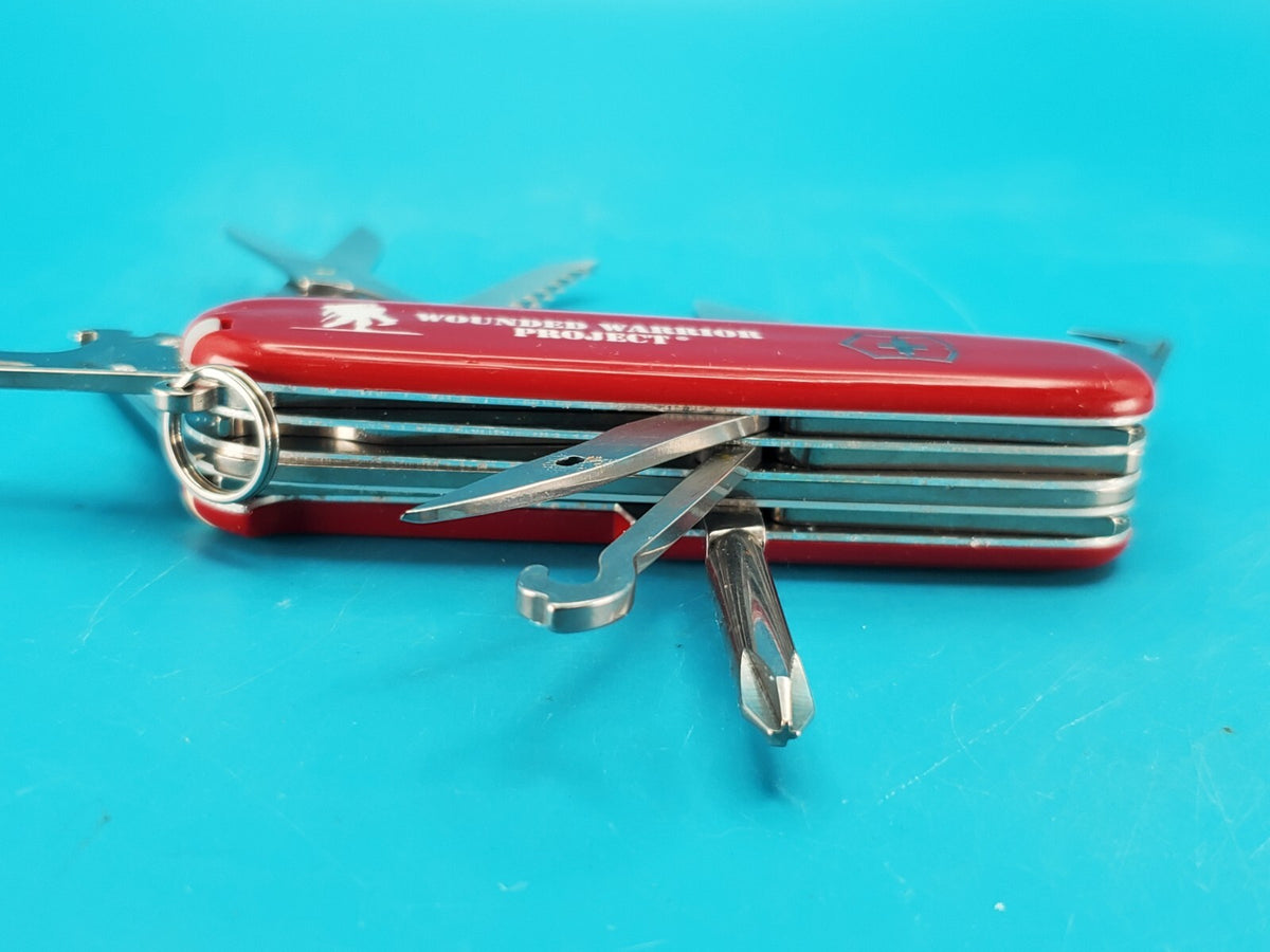 Victorinox Fieldmaster Swiss Army Knife Multi Tool! Wounded Warrior Project!