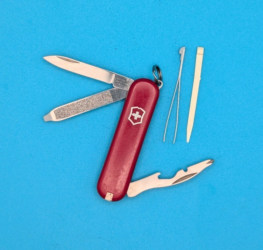 Victorinox Rally Red Swiss Army Knife Multi Tool!