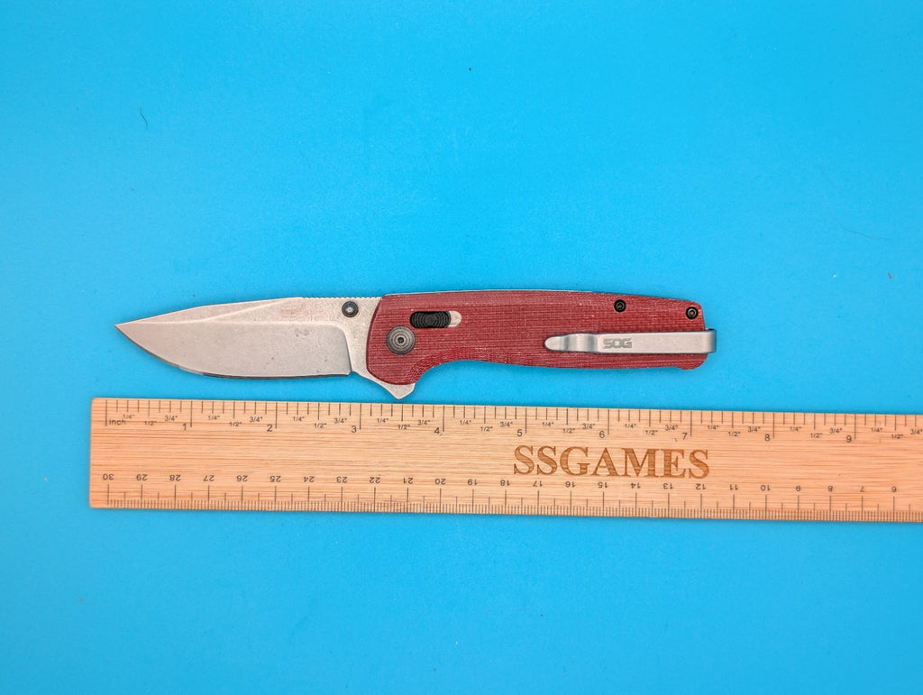 Sog Terminus XR 2.95" D2 Steel Blade Folding Knife!