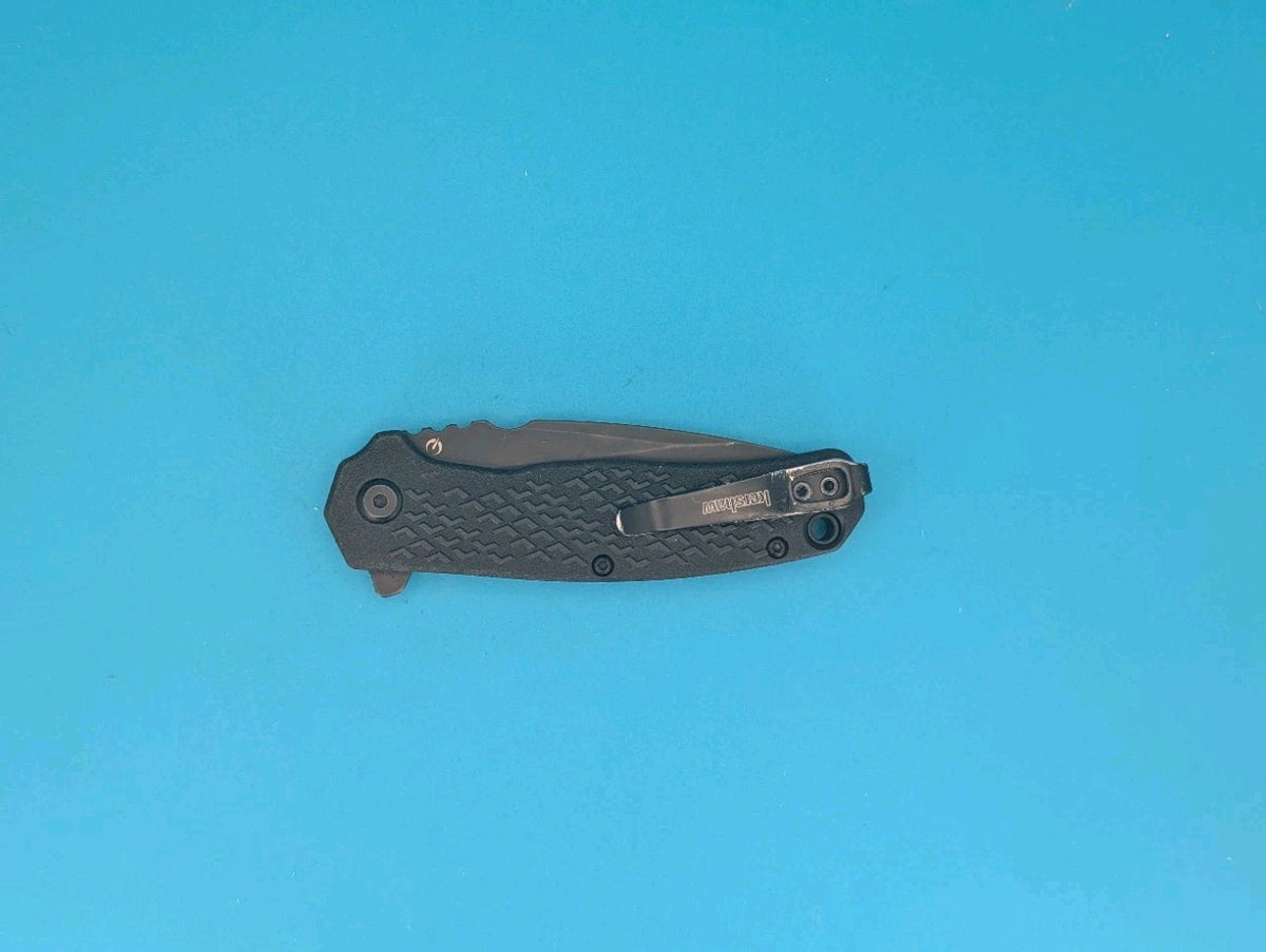 Kershaw Knives Conduit Liner Lock 1407 Black GFN Stainless Pocket Knife!