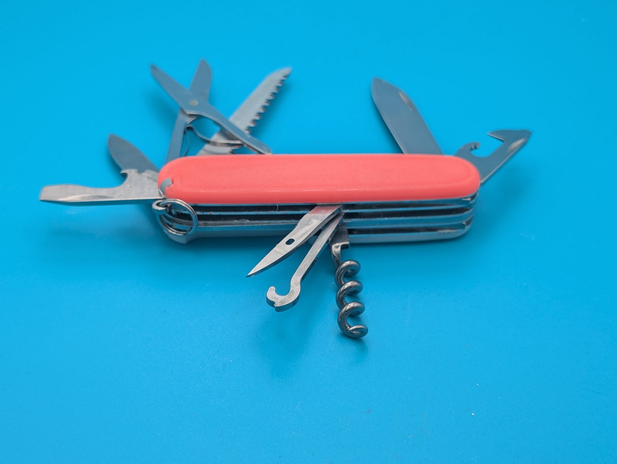 Custom Victorinox Huntsman Glow in the Dark Swiss Army Knife Multi Tool!