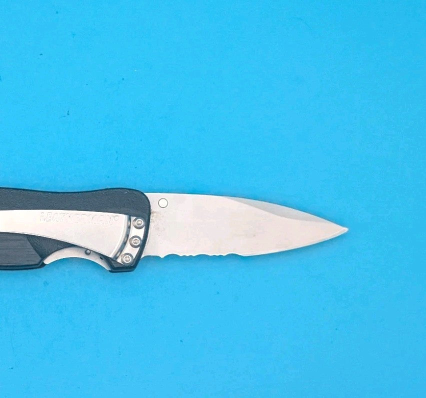 Leatherman Crater C33X Combo Edge Pocket Knife! Black!