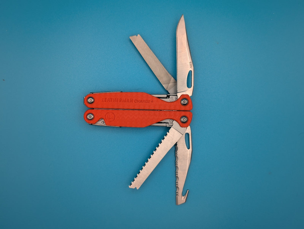 Leatherman Charge+ Orange G10 S30V Multi-Tool, USA, 2021 Production Date