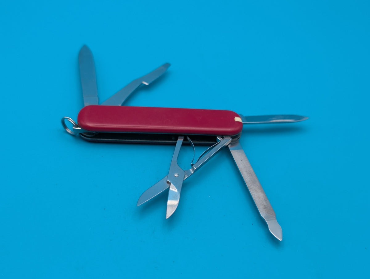 Victorinox Executive Swiss Army Knife, RED! FREE SHIPPING! RETIRED!