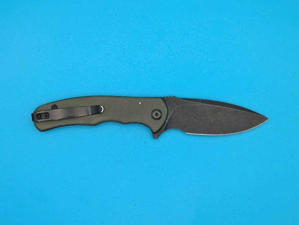 Civivi Mini Praxis Flipper Pocket Knife Liner Lock Plain Edge Stonewashed Blade!