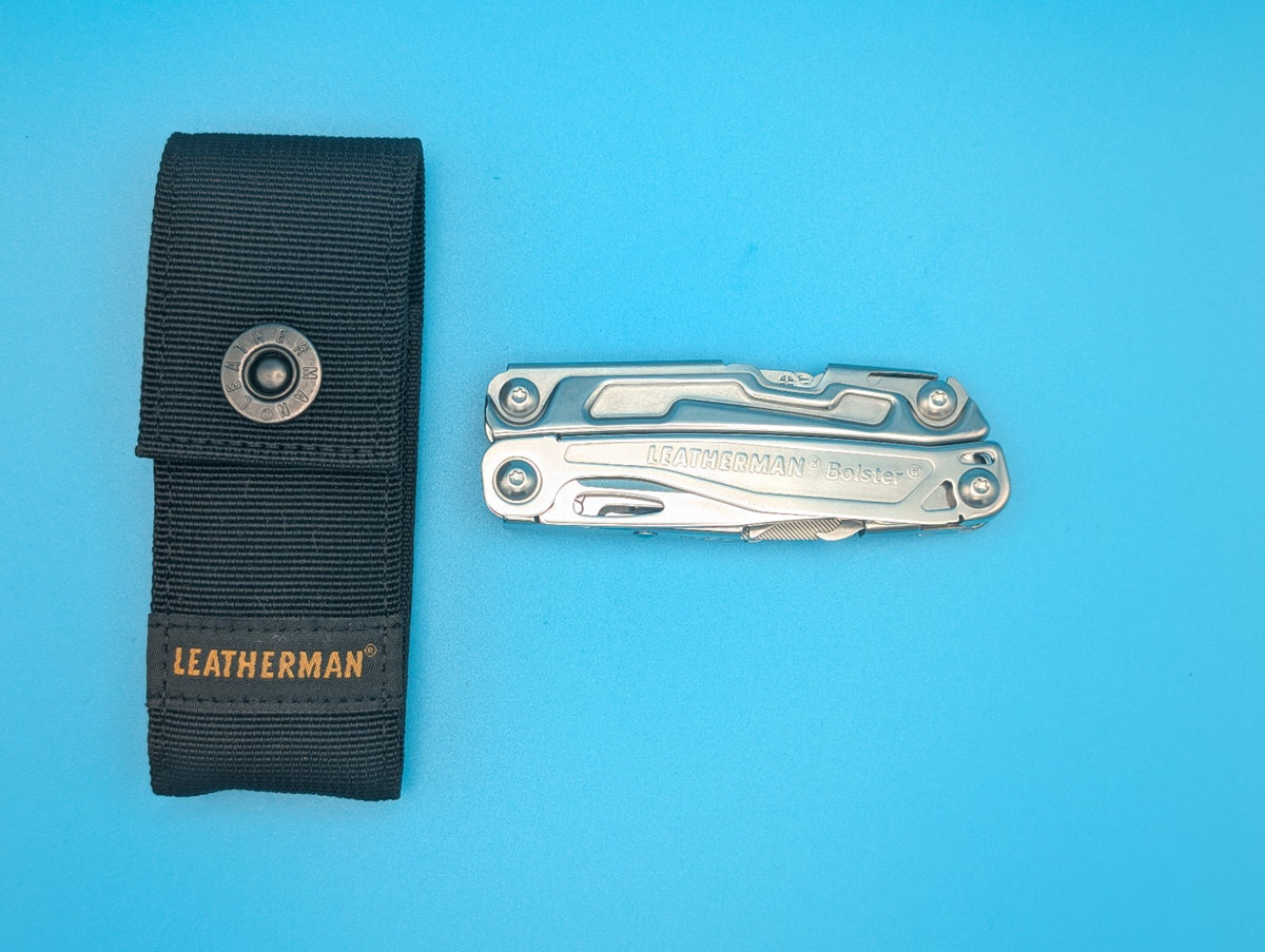Leatherman Bolster 13 Tool Stainless Steel Multi-Tool! With Sheath!