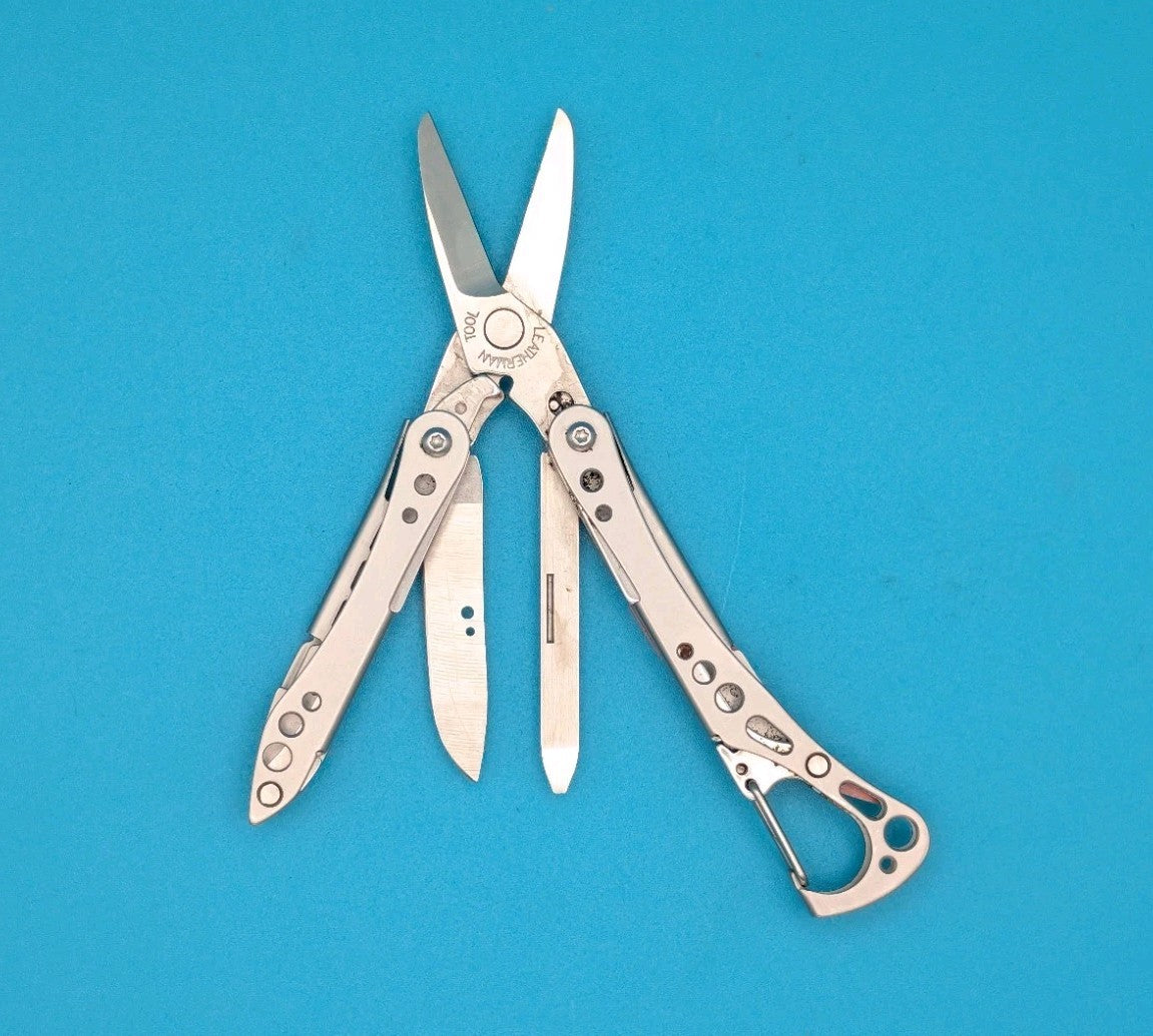 Rare Early Retired PINK Leatherman Style CS Multitool, Cancer Foundation