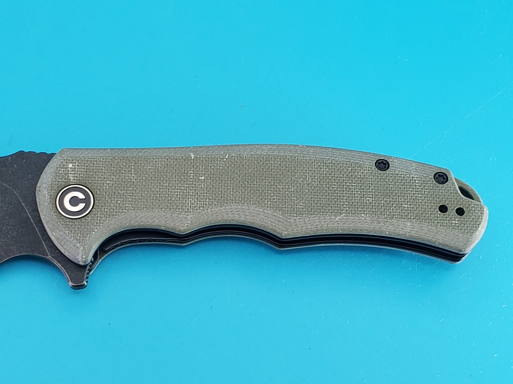 Civivi Praxis Flipper Pocket Knife Liner Lock Plain Edge Blade!