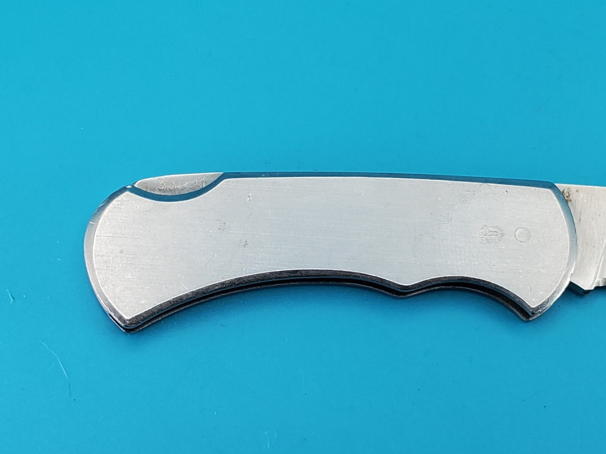 Puma 4 Star Pocket Knife 280730 Lockback Plain Edge Blade!