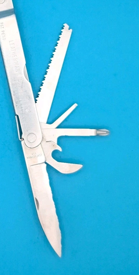 LEATHERMAN Super TOOL Multi Function Tool PLIERS, Stainless! 09/96 DATE