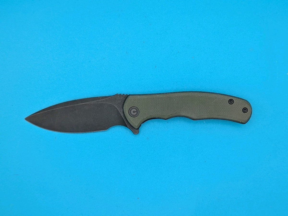 Civivi Mini Praxis Flipper Pocket Knife Liner Lock Plain Edge Stonewashed Blade!